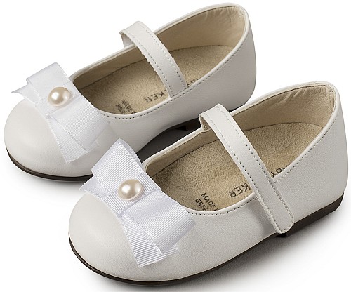 Babywalker Μπαλαρίνα Bow/Pearl white