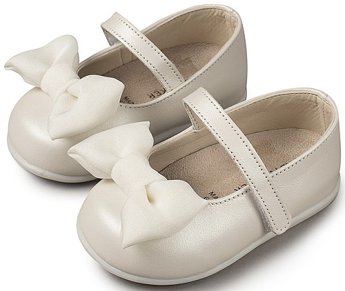 Babywalker Μπαλαρίνα Chiffon Φιόγκος εκρού